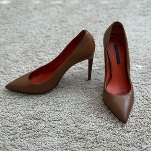 Ralph Lauren Collection saddle leather pumps - excellent condition - 38.5